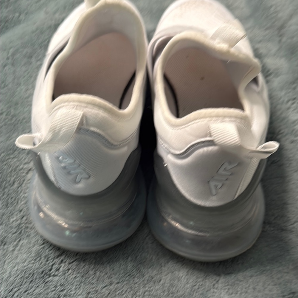 Nike White Slip-On Shoes with Air Sole - Picture 3 of 8